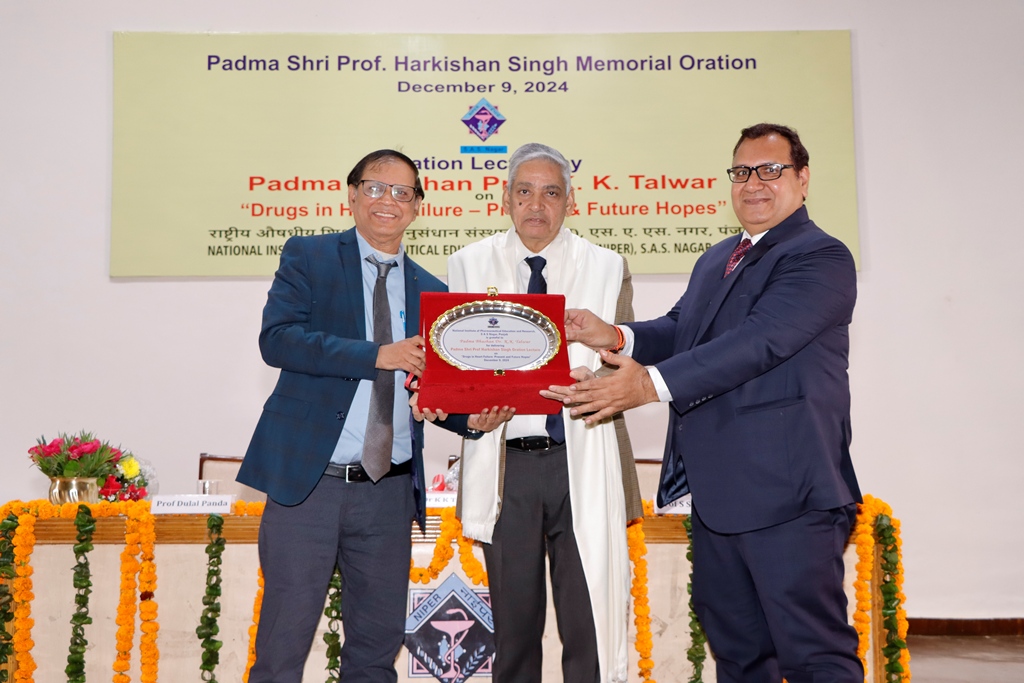 "Padma Shri Prof. Harkishan Singh Memorial Oration Lecture" by Prof. K. K. Talwar, (Former Director, PGIMER Chandigarh) (December 9, 2024)